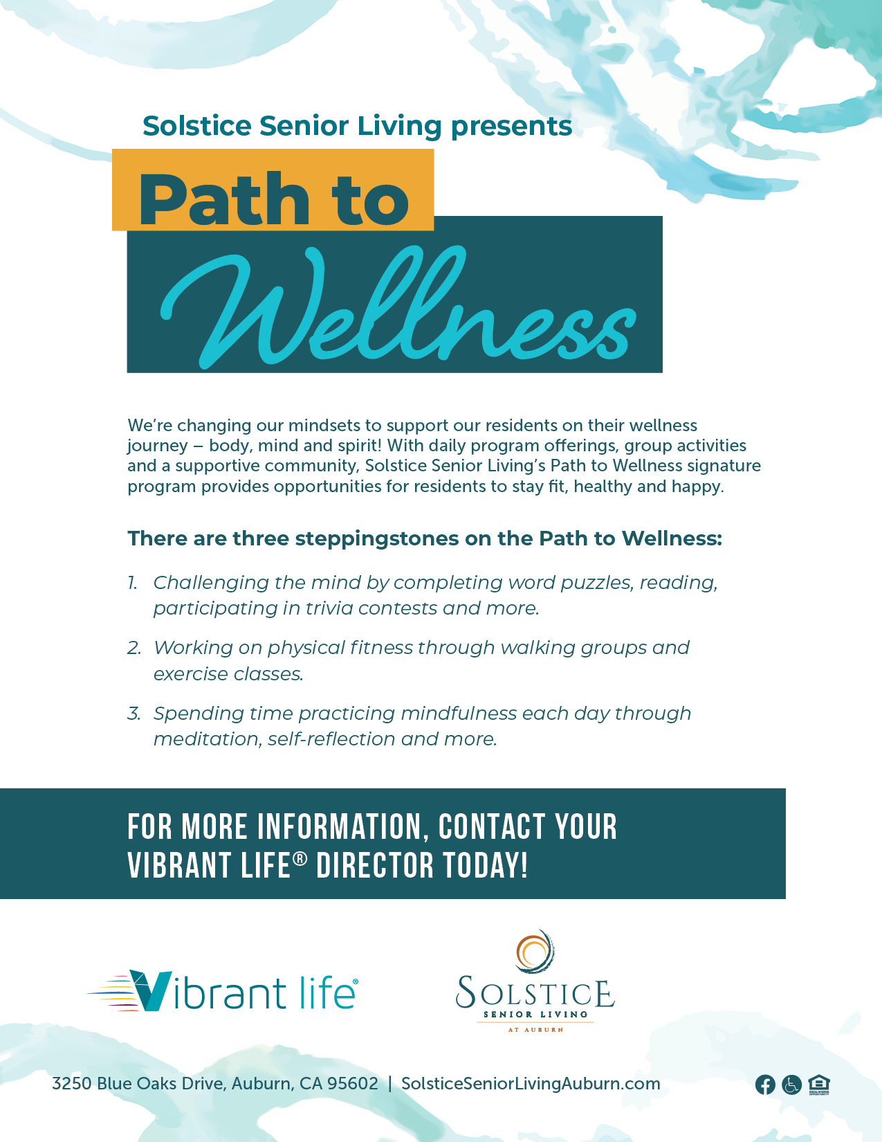 Path to Wellness Flier