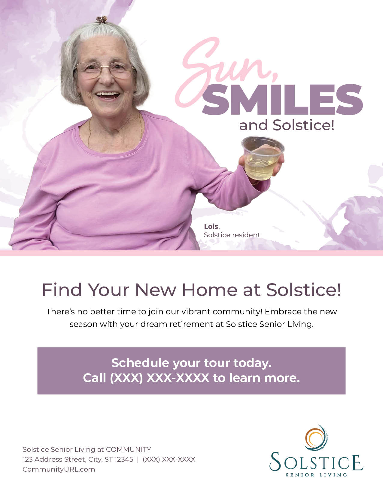 May 2024 editable flyer