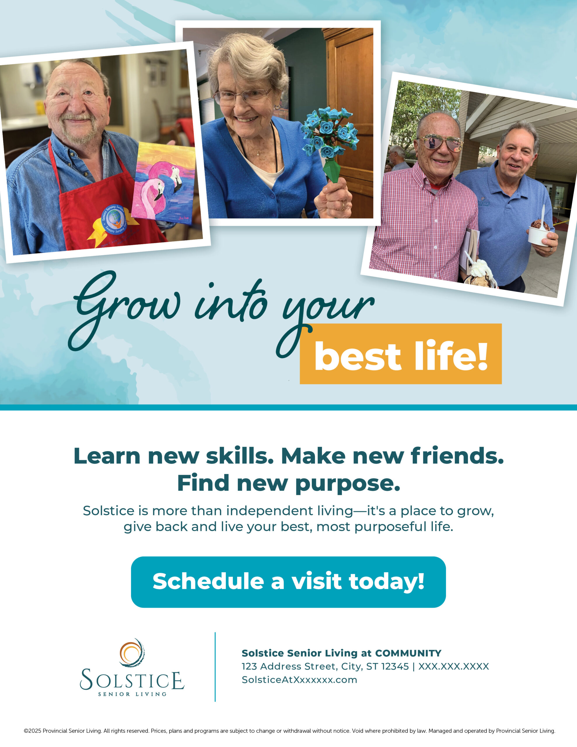 August 2025 editable flyer