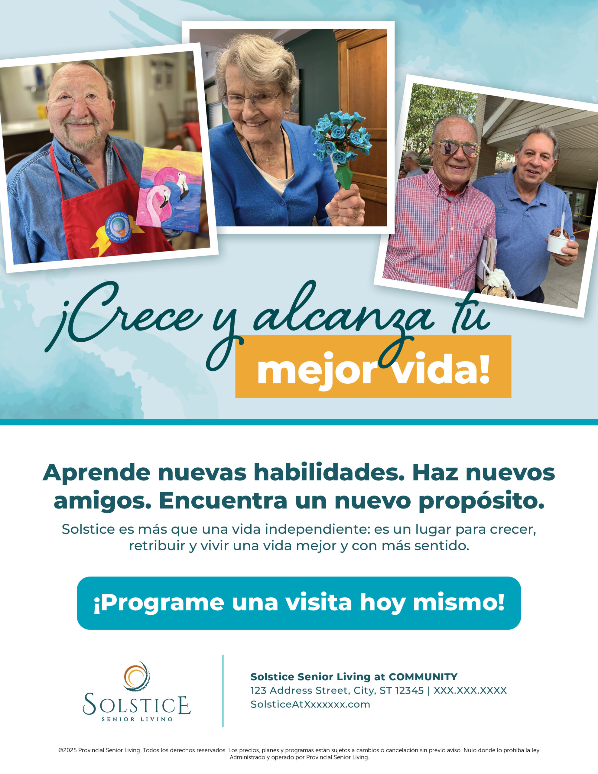 August Editable Flyer