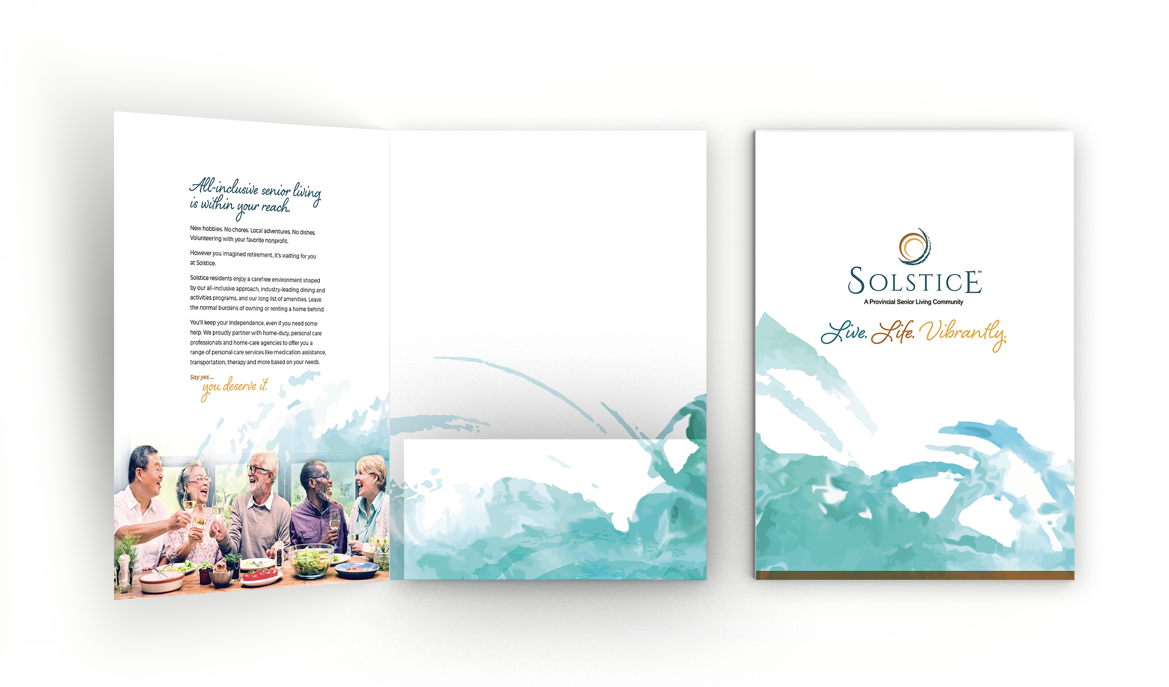 Solstice pocket folder