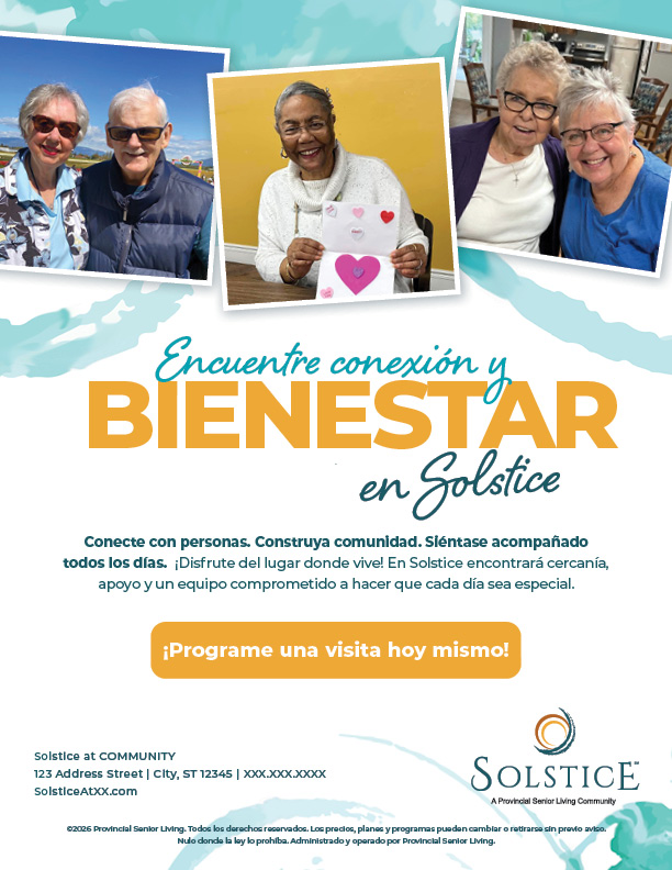 February 2026 Spanish Promo Flyer