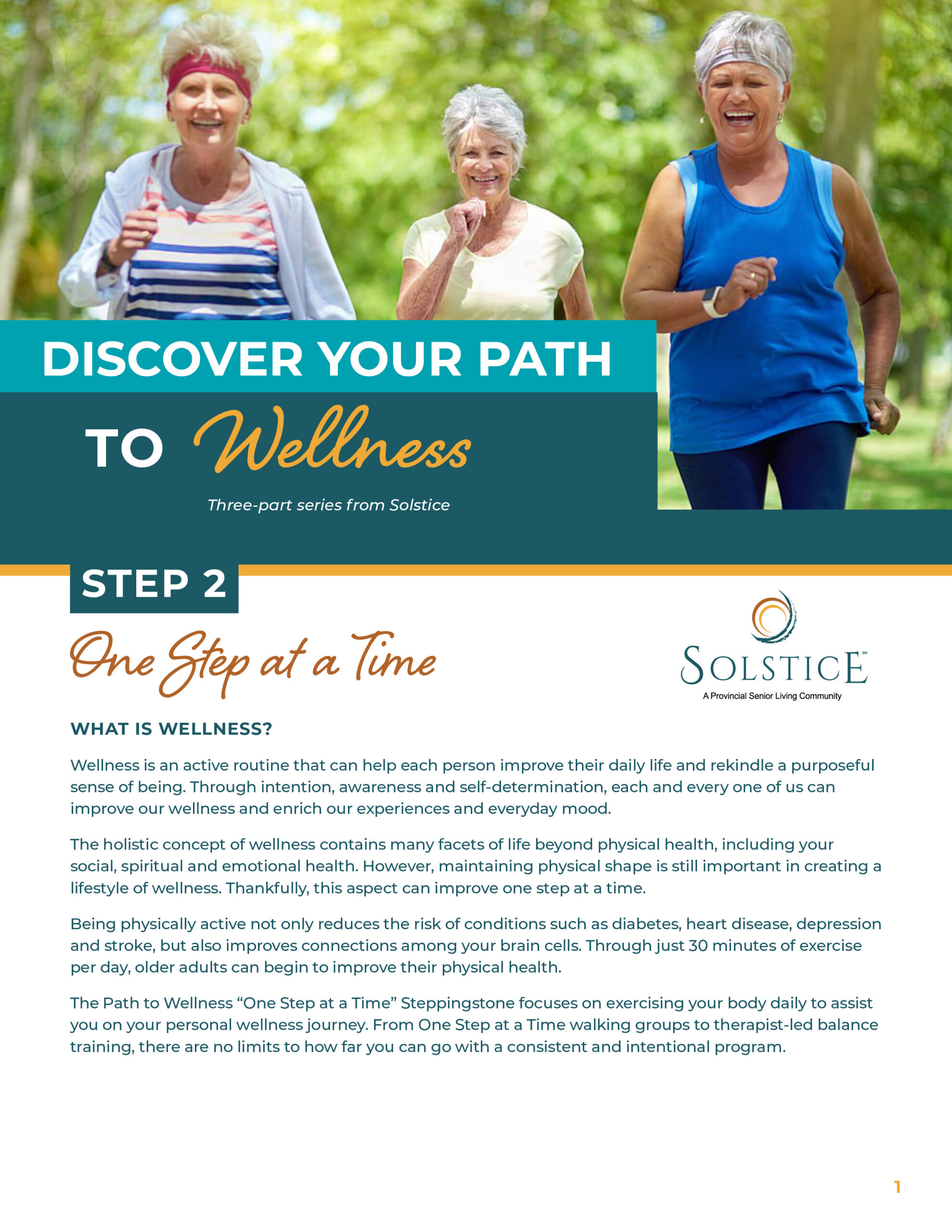 Step 2: Benefits of Independent Living