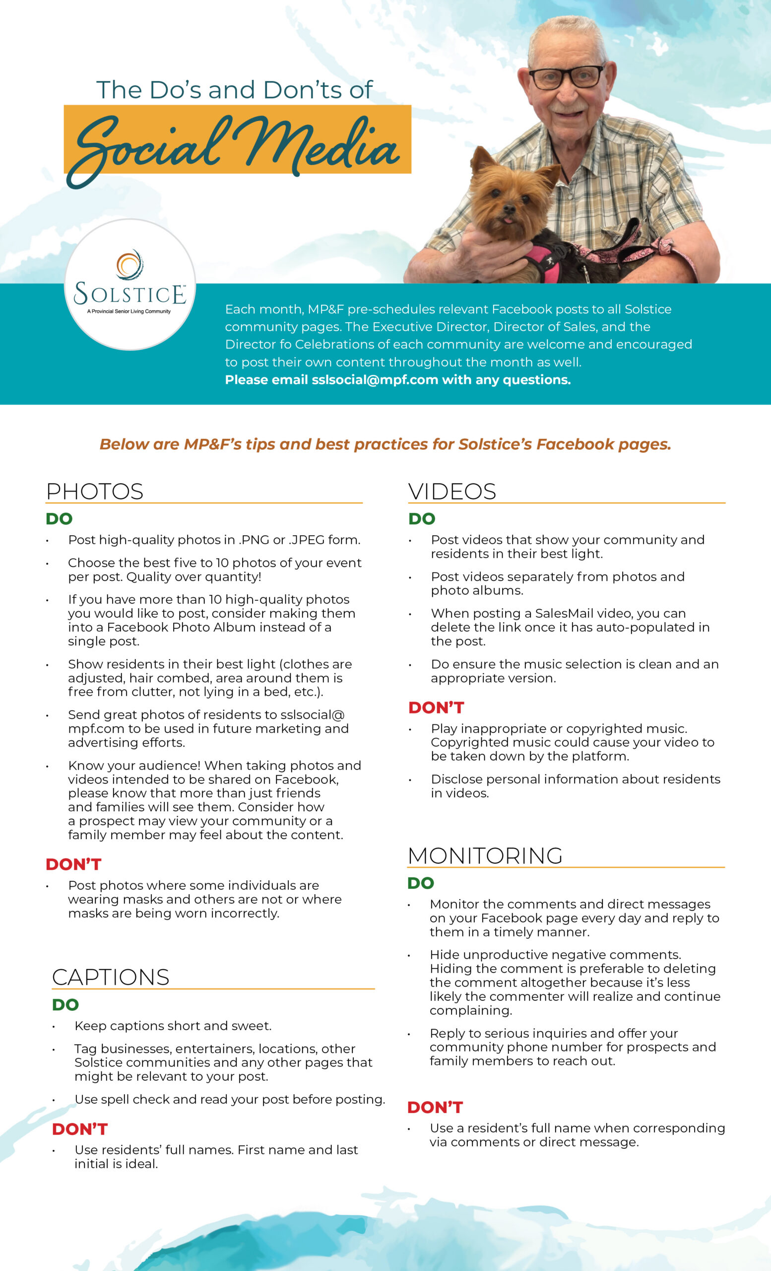 Dos and donts of Social Media