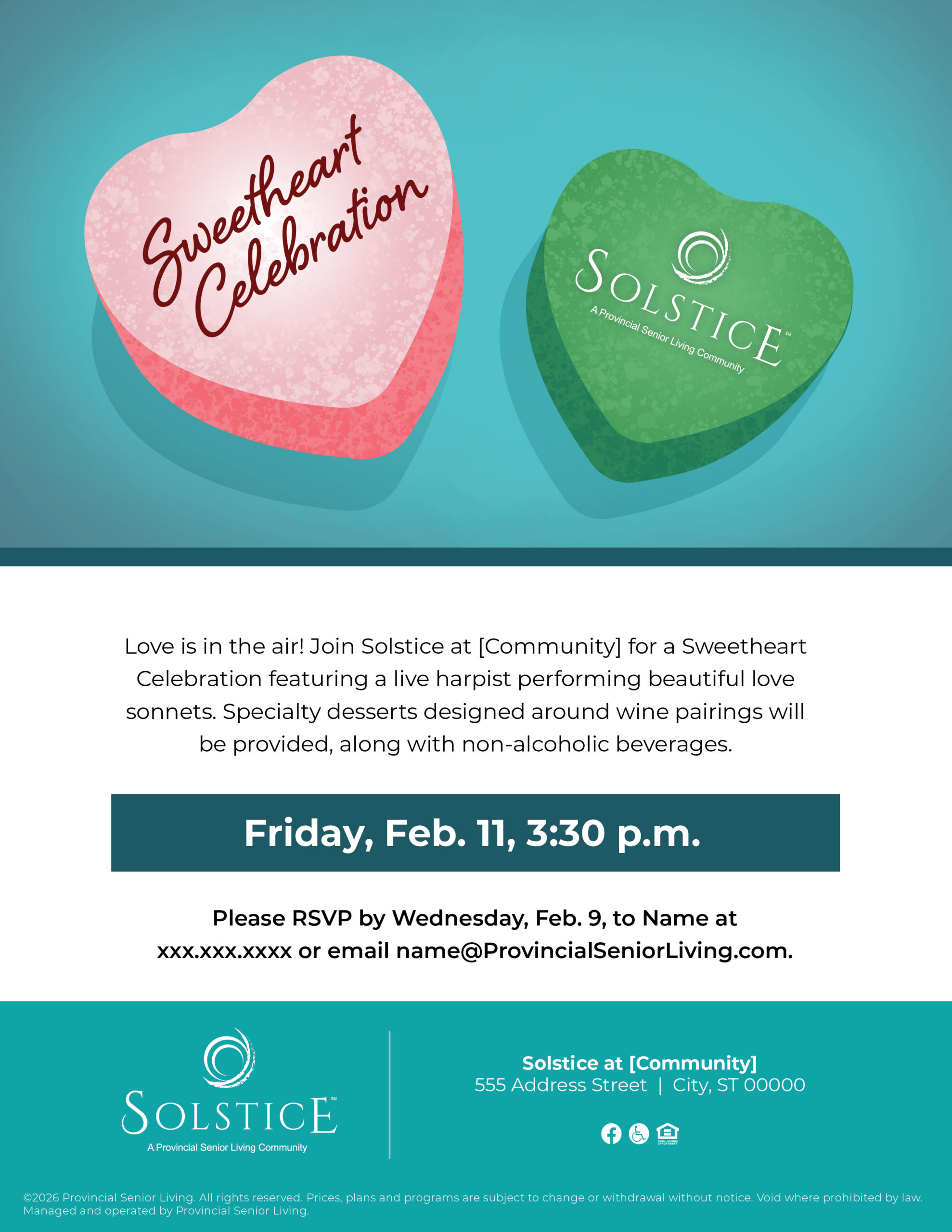 Valentine's Day Flyer