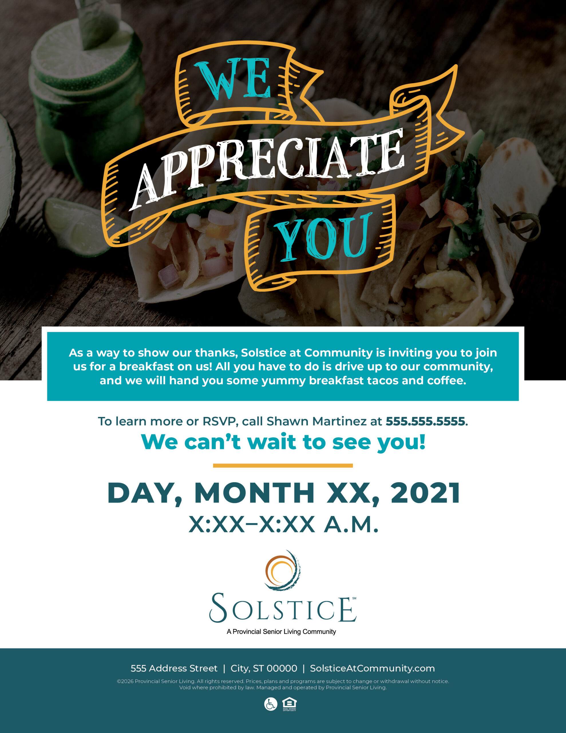 Free Breakfast flyer