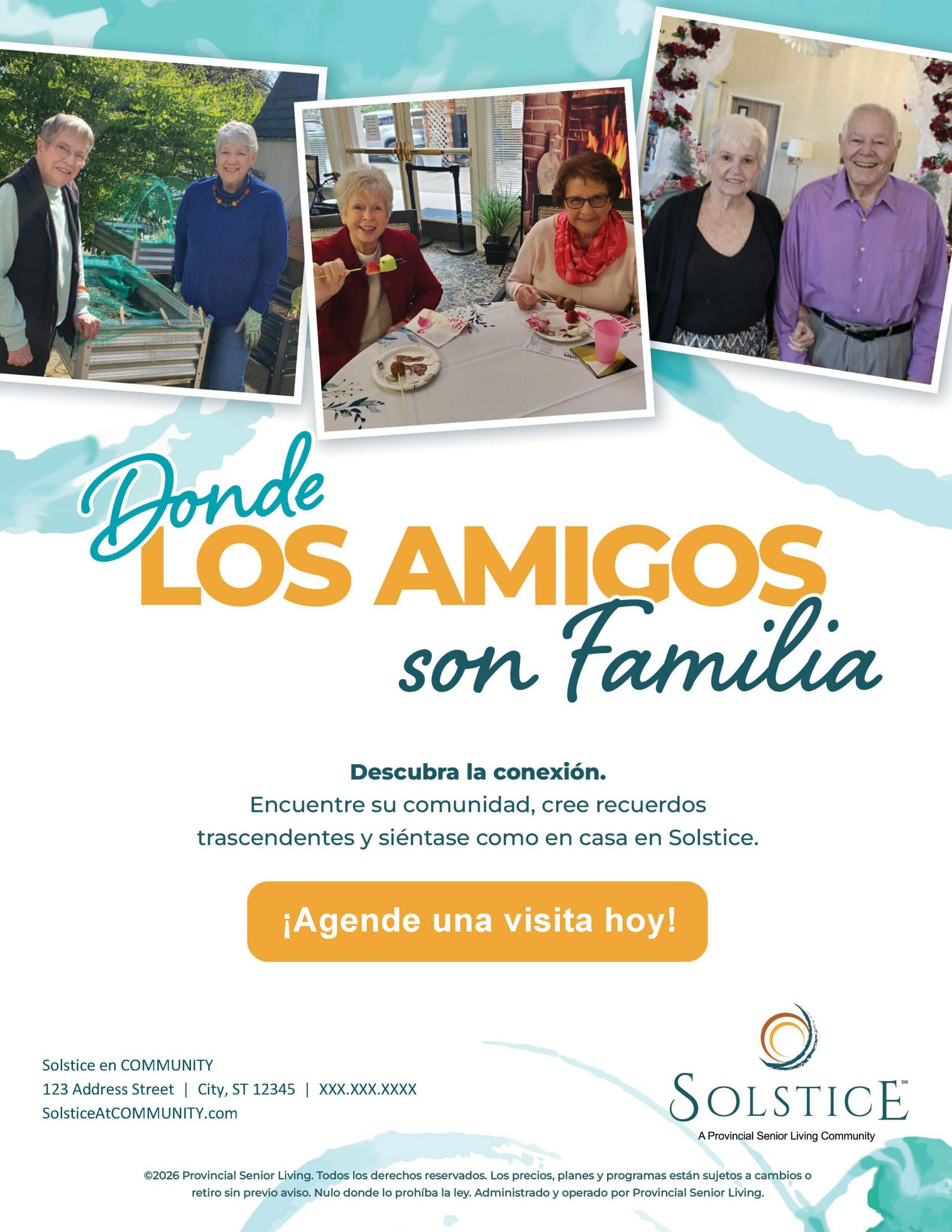 February 2026 Spanish Promo Flyer