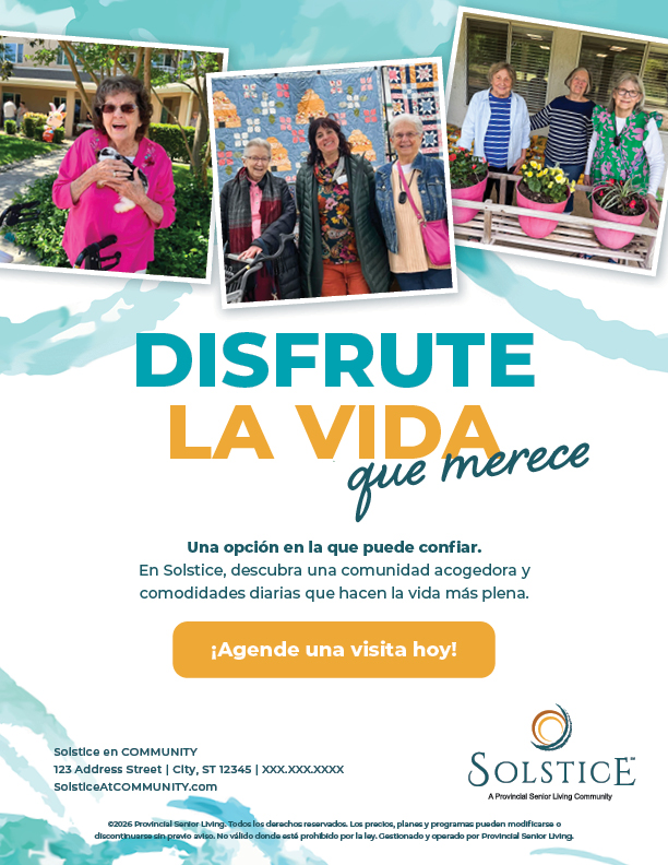 May 2026 Spanish Promo Flyer
