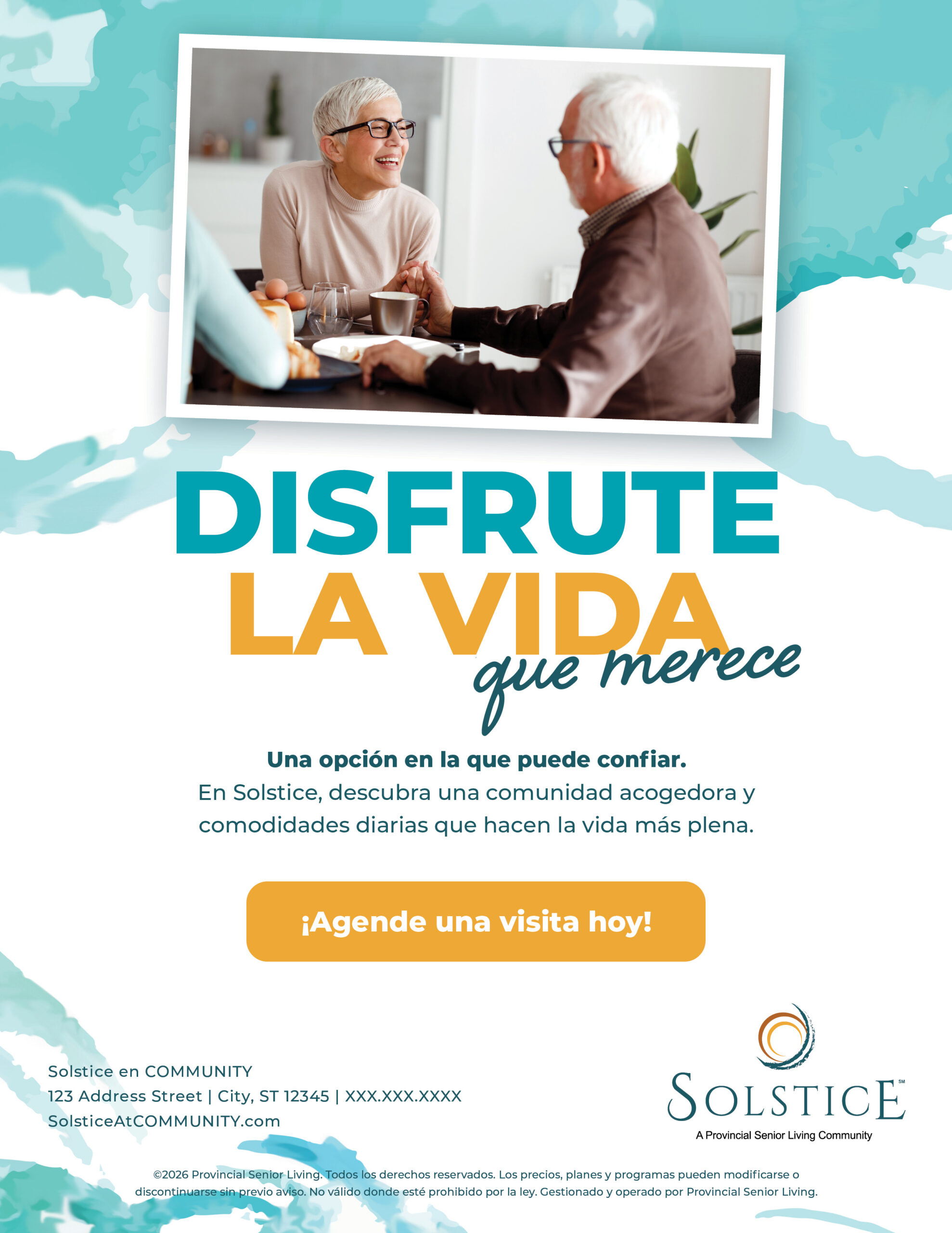 May 2026 Spanish Promo Flyer