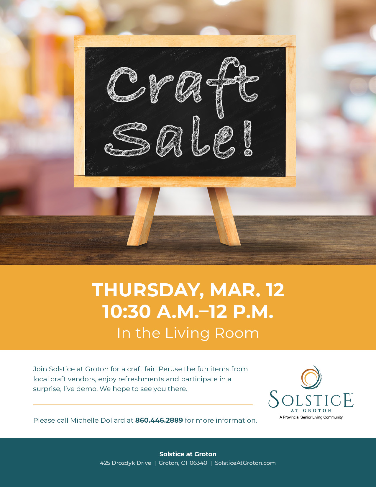 Craft Sale flyer